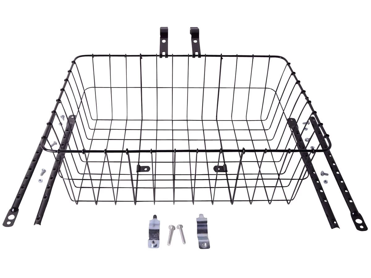 Wald 1393 Grote Mand Voor Montage Op Voorwiel - Zwart 4 Wald 1393 Grote Mand Voor Montage Op Voorwiel - Zwart - Afbeelding 2