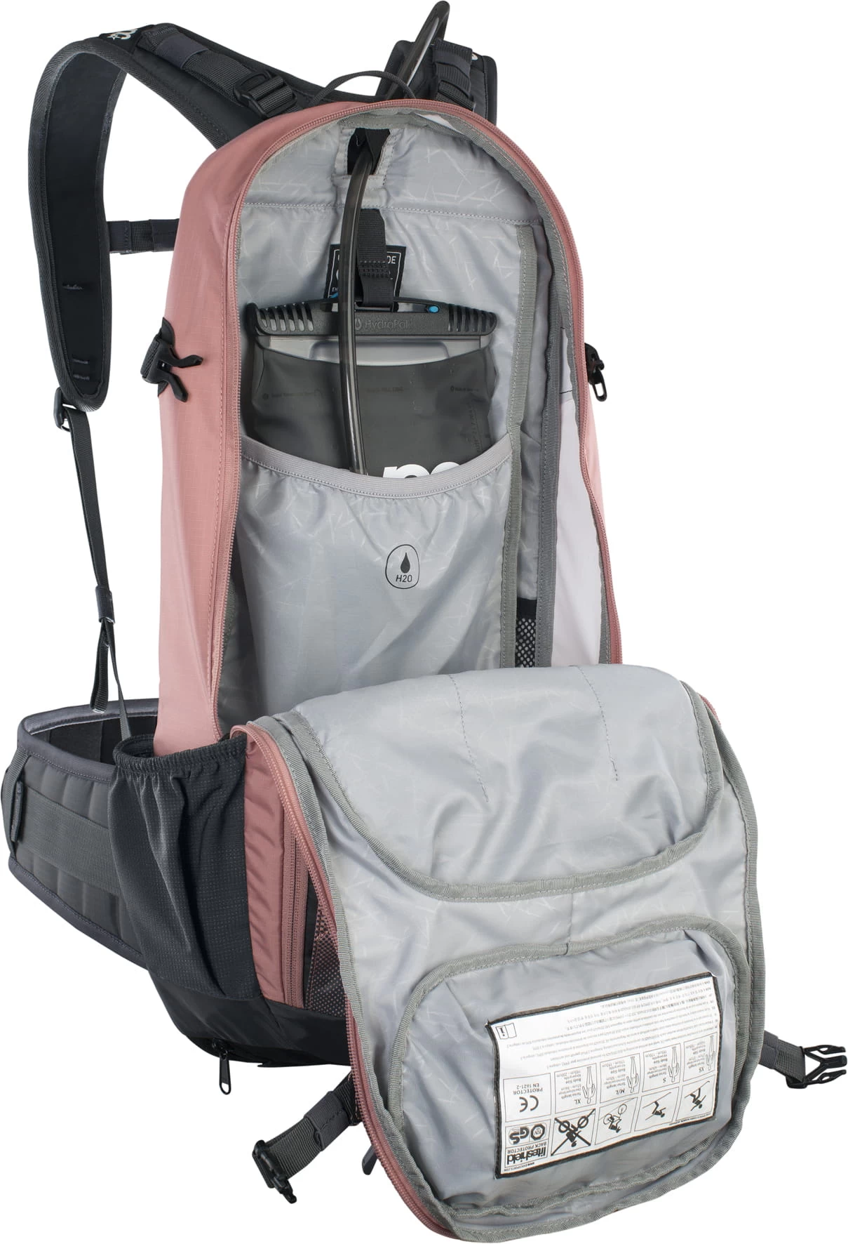 Evoc FR Enduro 16 - Stofroze/koolstofgrijs 10 Evoc FR Enduro 16 - Stofroze/koolstofgrijs - Afbeelding 8