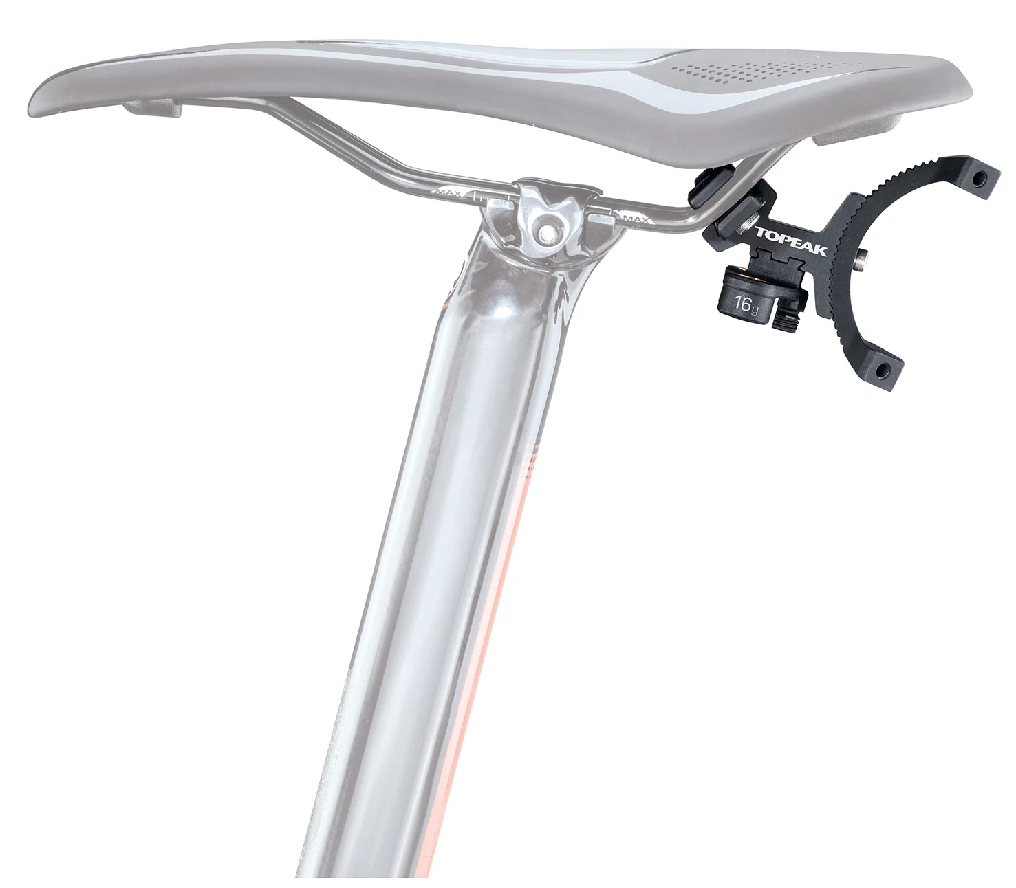 Topeak Tri-BackUp ELITE - Zadelsteun 4 Topeak Tri-BackUp ELITE - Zadelsteun - Afbeelding 2