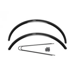 Aluminium Spatborden Voor 700C Banden - Zwart