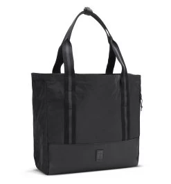 Civvy Messenger Tote Schoudertas - Zwart Chroom