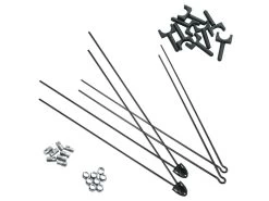 SKS Beugelset Bluemels 3.0 V2A Zwart Gepoedercoat