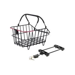 BASIL Fietsmand Achteraan Cento Alu Northern Lights