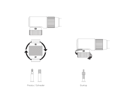 Birzman ''The Pump'' Helix Vloerpomp Zilver -Fietsuitrusting Winkel 220413701551