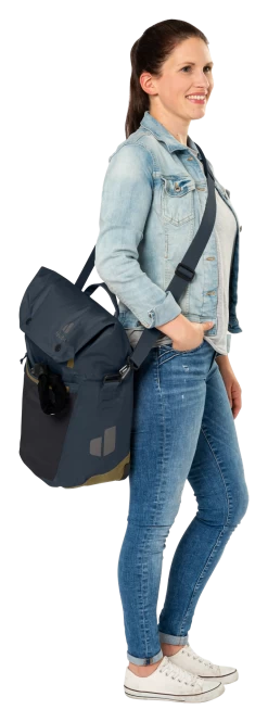 Deuter Mainhattan 17+10 - Ink-Clay -Fietsuitrusting Winkel 3230022 3615 Mainhattan 17 10 ink clay D 08