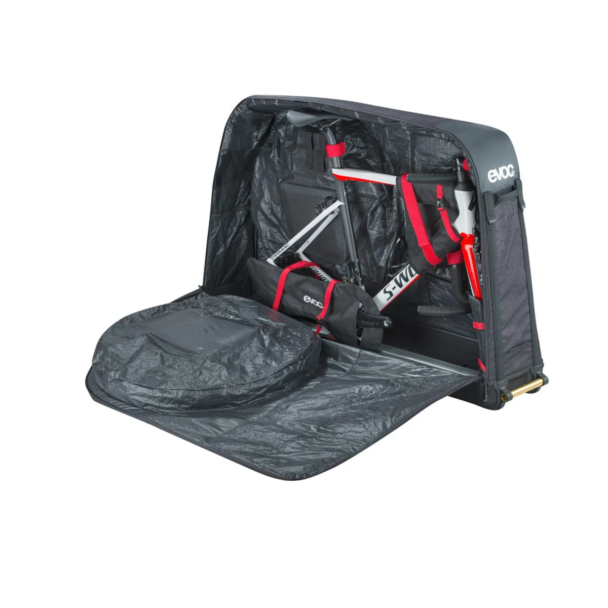 Evoc Kettinghoes Road - Transporthoes - Zwart 4 Evoc Kettinghoes Road - Transporthoes - Zwart - Afbeelding 2