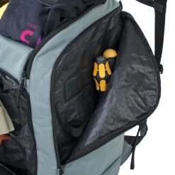 Evoc Rugzak 60 L - Staal -Fietsuitrusting Winkel 4250450725596 GEAR BACKPACK 60 STEEL D7 1