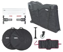 Evoc Racefietstas Pro - Zwart -Fietsuitrusting Winkel 4250450726111 ROAD BIKE BAG PRO BLACK D3