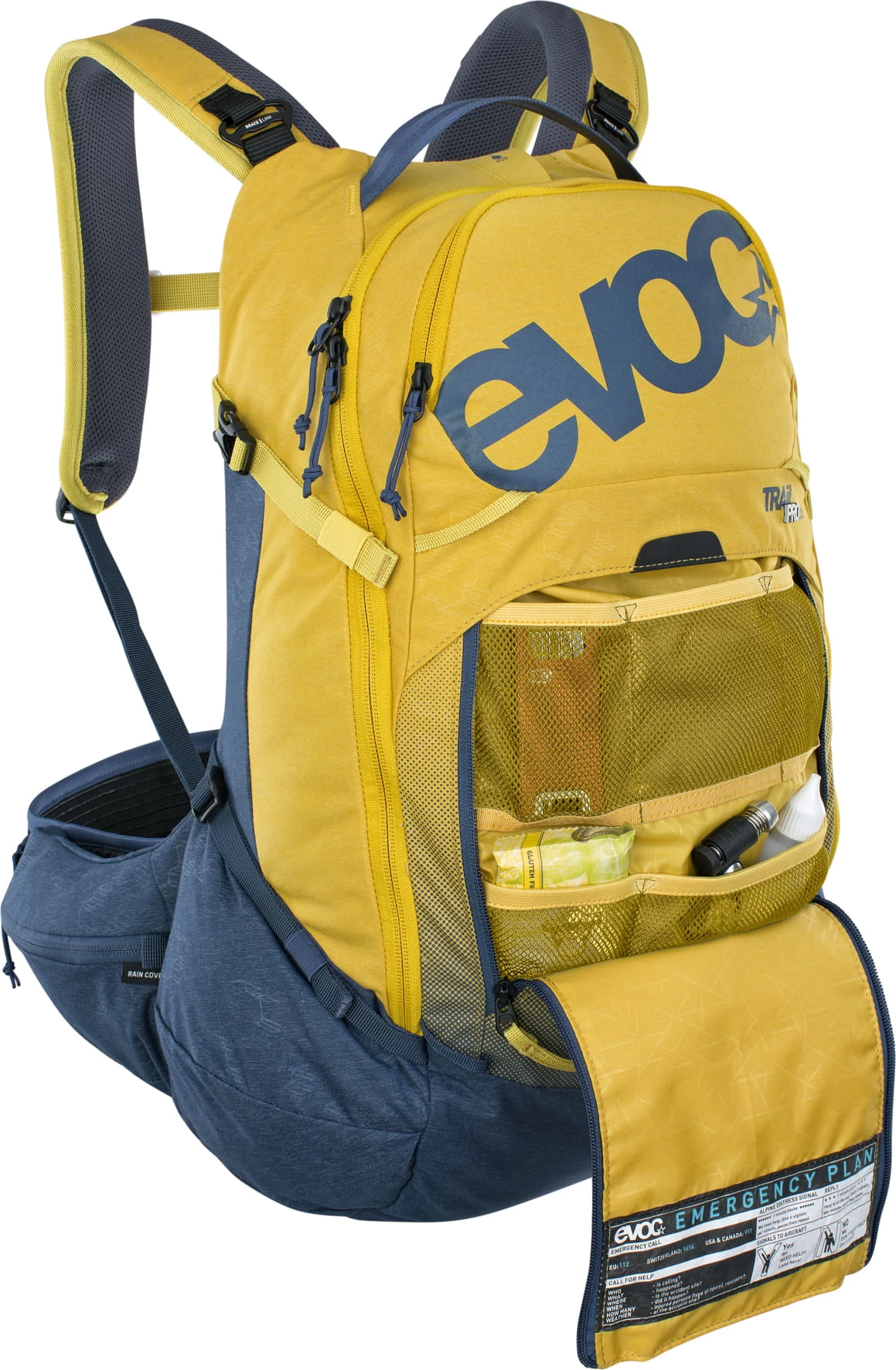 Evoc Trail Pro 26 L - Rugzak - Kerrie/Denim 8 Evoc Trail Pro 26 L - Rugzak - Kerrie/Denim - Afbeelding 6