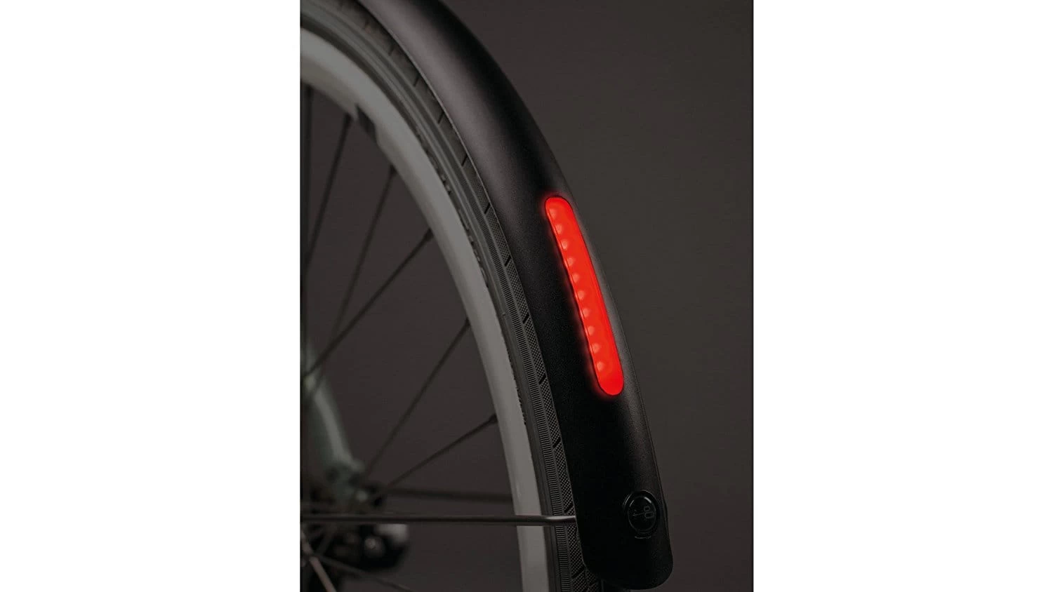 CLite Spatbord Met Busch & Müller Achterlicht 45mm - Zwart 4 CLite Spatbord Met Busch & Müller Achterlicht 45mm - Zwart - Afbeelding 2