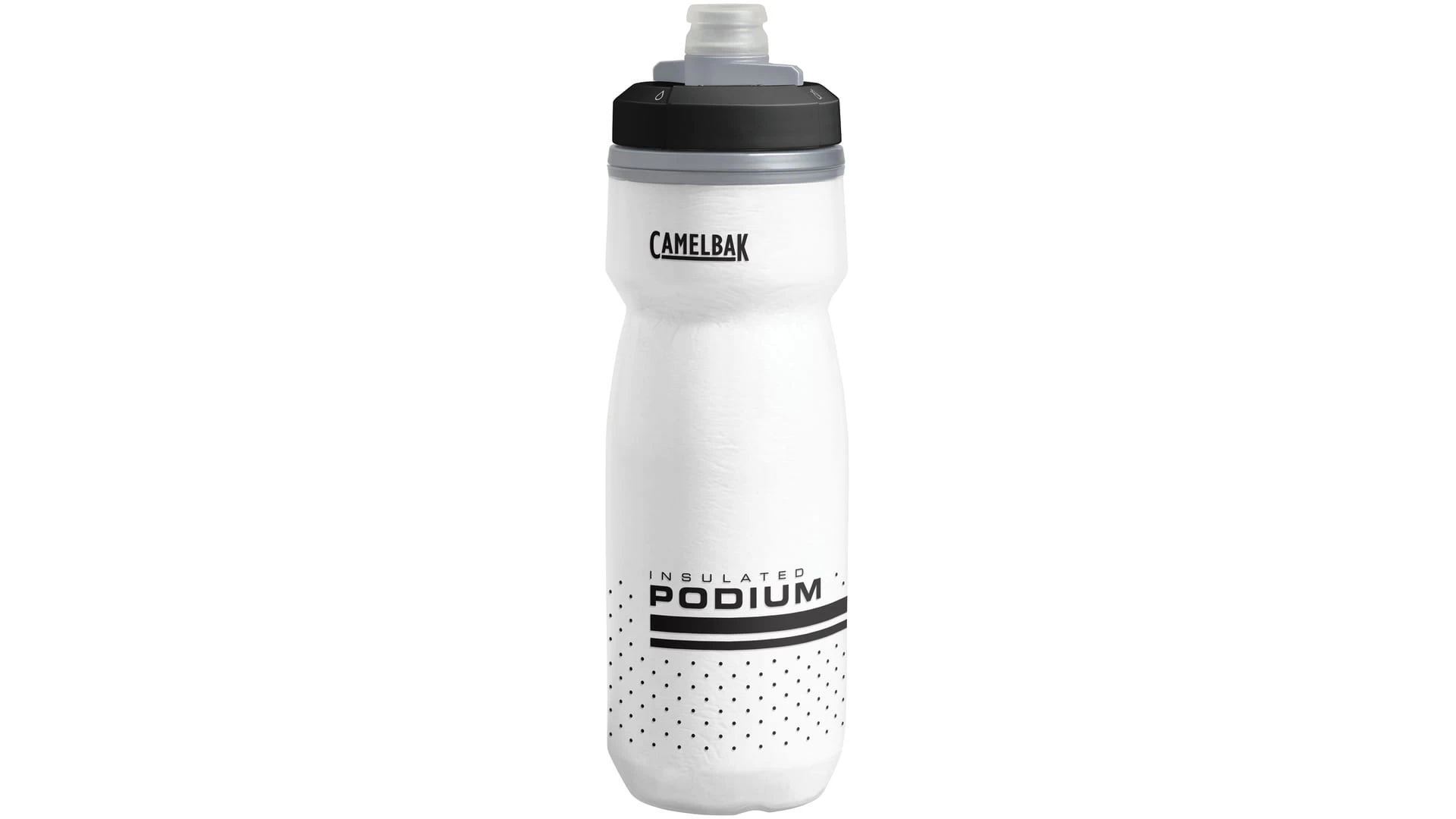 Camelbak Podium Chill Drinkfles 620 Ml - Wit/zwart 3 Camelbak Podium Chill Drinkfles 620 Ml - Wit/zwart