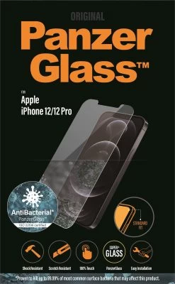 PanzerGlass Apple IPhone 12/12 Pro Antibacterieel -Fietsuitrusting Winkel AppleiPhone1212ProAB 8