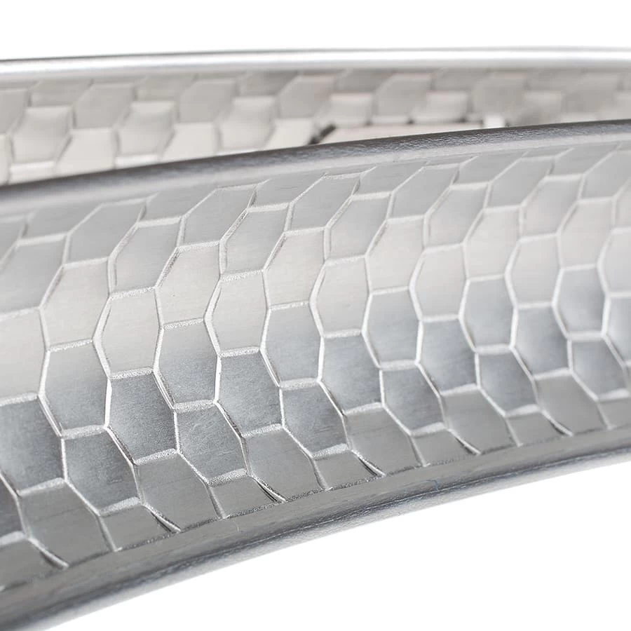 Gehamerde Spatborden - Spatborden - Gepolijst Zilver 4 Gehamerde Spatborden - Spatborden - Gepolijst Zilver - Afbeelding 2