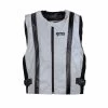 Vrijetijdsvest LUX - Grijs Reflecterend -Fietsuitrusting Winkel GMSFreizeitwesteLUX grau reflektierend 1
