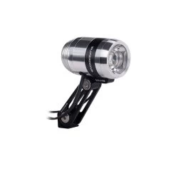 Supernova Dynamo Koplamp E3 PRO 2 - Gepolijst Zilver