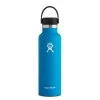 Hydro Flask Standaard Mondstukfles Met Flexibele Deksel - 621 Ml - Pacific -Fietsuitrusting Winkel Standard Mouth Flasche mit Flex Deckel 621 ml Pacific