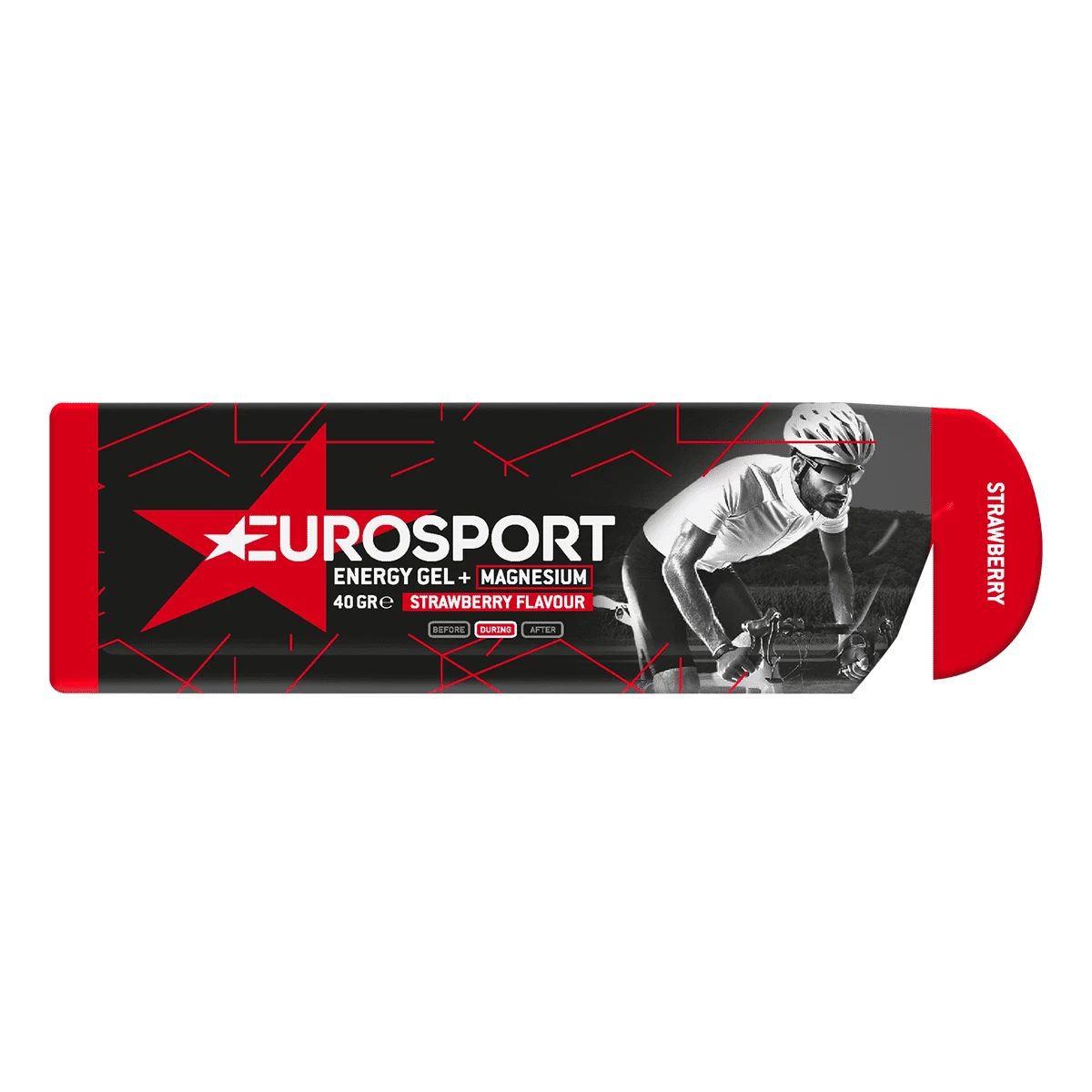 Energie Gel + Magnesium Met Aardbeiensmaak 3 Energie Gel + Magnesium Met Aardbeiensmaak