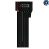 Abus Bordo UGrip 5700 Combo / 80 Mm - Zwart