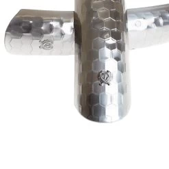 Gehamerde Spatborden - Spatborden - Gepolijst Zilver