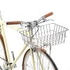 Mandje Mandje Voor Montage Op Voorwiel - Incl. Bevestigingsmateriaal -Fietsuitrusting Winkel basket korb fuer vorderradmontage inkl montagezubehoer 99409