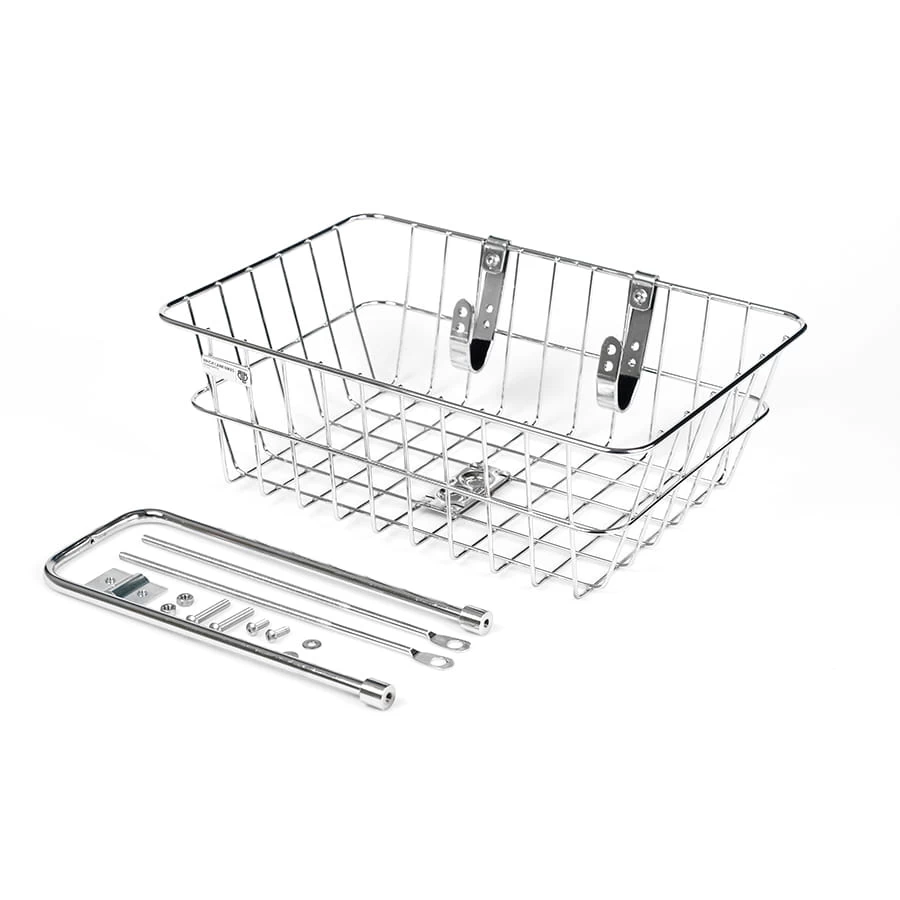 Mandje Mandje Voor Montage Op Voorwiel - Incl. Bevestigingsmateriaal 4 Mandje Mandje Voor Montage Op Voorwiel - Incl. Bevestigingsmateriaal - Afbeelding 2