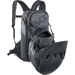 Evoc Ride 12 L - Rugzak - Zwart/Grijs -Fietsuitrusting Winkel evoc ride 12l backpack carbon grey black 6