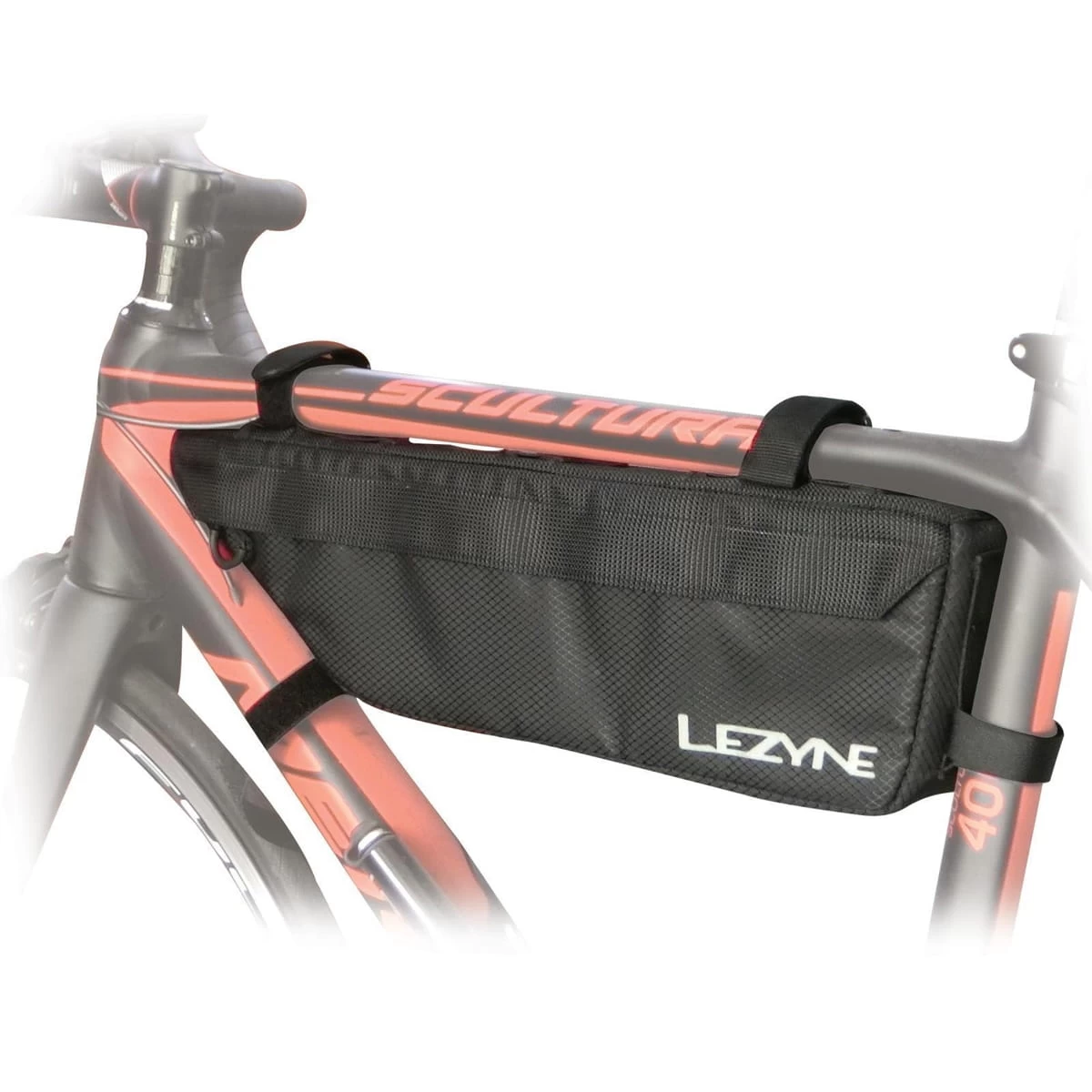 Lezyne Frame Caddy Frame Tas - Zwart 4 Lezyne Frame Caddy Frame Tas - Zwart - Afbeelding 2