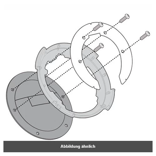 IXS Tankring Door GIVI Quick-Lock Tanklock 3 IXS Tankring Door GIVI Quick-Lock Tanklock