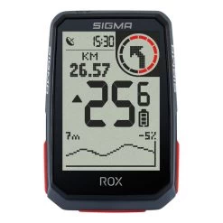 SIGMA SPORT ROX 4.0 GPS Computer HR Set -Fietsuitrusting Winkel rox 40 black basic